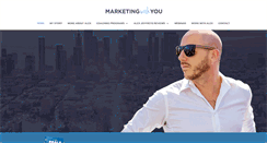 Desktop Screenshot of marketingwithyou.com